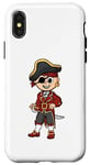 Coque pour iPhone X/XS Déguisement pirate homme femme enfant