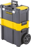 STANLEY Essential Rolling Workshop Toolbox, 3 Tier Stackable Units, STST1-80151