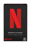 Jeu Netflix - Jeu de Société Partenariat avec Netflix pour Les Amis et la Famille - Amusez Vous à Recréer des Séries Netflix avec des Rebondissements Hilarants - Jeu de Carte Party Game 14 Ans et +