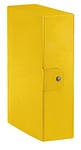 Esselte C28 EUROBOX 390328090 Classeur pour projets 25 x 35 cm dos 8 cm Jaune