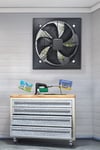 Ventilation Wall-Mounted Exhaust Axial Fan 16-inch