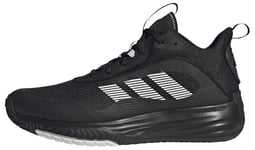 adidas Homme Own The Game 3 Shoes Chaussures de Basket-Ball, Core Black/Cloud White/Cloud White, 49 1/3 EU