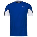 HEAD Boy's Club 22 Tech T-Shirt, Tennis, Royal Blue, 140