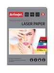 Activejet AP4-160G100L valokuvapaperi lasertulostimille; A4; 100 kpl.