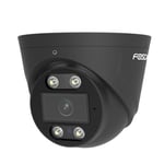 Foscam Caméra dôme IP extérieure PoE 8 MP avec Spots Lumineux et sirène T8EP Noir