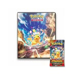 Pack Portfolio Booster - Pokemon - Pokemon Ev08 Etincelle Déferlante