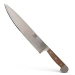 GÜDE Solingen - Grand couteau de chef forgé, 26 cm, bois de noyer, ALPHA-WALNUT - double mitre, Fait main Allemagne