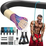 Resistance Bands, Exercise Band for Fitness Workout, Resistance Bands Set Men Up to 150lbs, Stretch Bands for Exercise with Handles, Suitable for Heavy Resistance Training, Shape Body, Physiotherapy