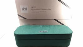 ghd Gold Styler, Professional Hair Straighteners with Emerald Green Vanity Case