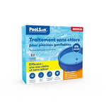 BSI- PooLSan - Kit sans Chlore - pour Une Désinfection sans Chlore des Petites Piscines Gonflables - Désinfection Totale De Votre Eau - Jusqu'à 2 A 3 Mois - Elaboré en France