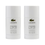 2-Pack Lacoste Eau De Lacoste Blanc Deo Stick 75ml