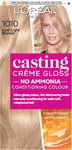 L'Oreal Paris Casting Creme Gloss semi-permanent hair dye, Blends away grey hair