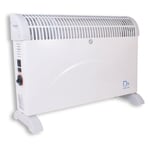 Dx Drexon 742200 - Convecteur mobile primo - 2000W - 20 x 75 x 47,5 cm - Thermostat mécanique - Avec Anti-surchauffe - Blanc