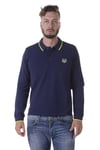 Polo Kenzo chemise homme coton bleu 4BA5PO101 78 pièces S