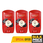 Déodorant Antitranspirant Old Spice Rock Longue Durée 50ml 3-Pack