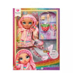 Rainbow High Sparkle and Shine - Rosetta (Pink) - 28 cm Fashion Doll with Liquid Sparkles in Her Legs, Shake To See Them Sparkle, for Kids 4-12 Years Old