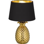 Trio Lighting Pineapple barnelampe, gull, 43 cm