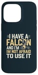 iPhone 14 Pro Max Falcon Lover Falconry Peregrine Falcon Falconer Case