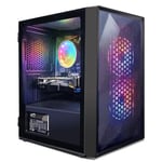 STGsivir PC Gamer Fixe,Ordinateur Gaming,Radeon R9 370 4Go, Core i5 3,3-3,7G, 16Go RAM, 512Go SSD, 600M WiFi, BT 5,0, RGB Fanx2, W10H64