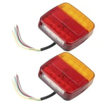 Feu Arrière 12 v, Clignotant, 26 led, Arrière, de Plaque D'Immatriculation, Stop pour Remorque, Camion, Caravane