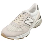 New Balance 770.9 Made In England Mens Fashion Trainers in White Grey - 7.5 UK