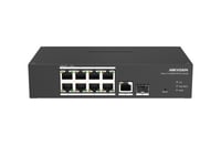 Hikvision Ds-3T1310p-Si/Hs, Hanterad, L2, Gigabit Ethernet (10/100/1000), Full Duplex, Strömförsörjning Via Ethernet (Poe) Stöd