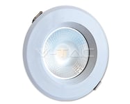 VTAC 20W LED COB Downlight, 220V, kallvit 6000K, 1700 lumen, IP20