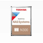 Hårddisk NAS Toshiba N300 8 TB 7200 rpm