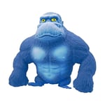 DB Squishy Monkey Anime Figurine Latex Monkey Gorilla Leksak Djungel Djur Figurine, Vuxna Squishy Gorilla Stress Leksak Blue