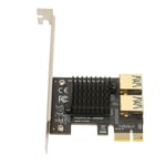 PCI E 1 To 2 Riser Card PCI E 1X To 2 External PCI E USB 3.0 Expansion Card BGS