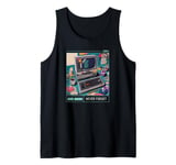 Always Remember Never Forget 1980s (Retro Computer Print) Tank Top