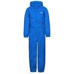 Trespass Mixte enfant Bouton Combinaison de pluie imperm able avec capuche, Bleu, 18-24 mois EU