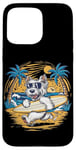 Coque pour iPhone 15 Pro Max West Highland White Terrier à la plage