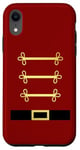 iPhone XR Toy Soldier Nutcracker costume uniform Case