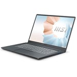 MSI Modern 14 B11M-055FR i7-1165G7 Ordinateur portable 35,6 cm (14") Full HD Intel Core™ i7 8 Go DDR4-SDRAM 512 Go SSD