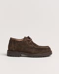 Astorflex Beenflex Rubber Sole Shoe Dark Brown Suede