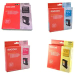 Original Ricoh GC21 CMYK Multipack Gel Ink Cartridges  - Vat Included