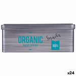 Burk Organic Snacks Grå Tenn (11 x 7,1 x 18 cm) (24 antal)