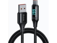 Mcdodo Ca-1080 Usb To Usb-C Cable With Display, 66W, 6A, 1.2M (Black)