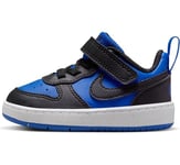 Nike Court Borough Low Recraft Schuh für Babys und Kleinkinder Chaussure, Game Royal Black White, 26 EU