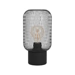 Eglo Lb19 Lampe de Table 1 Ampoule E27 Noir