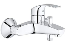 GROHE Eurosmart 2015 Single-Lever Bath/Shower Mixer 1/2" Chrome 33300002