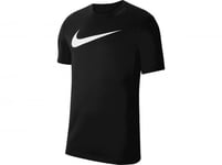 Nike Official Dri Fit Medium Black Mens Short Sleeve T-Shirt Standard Fit Logo G