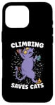 iPhone 16 Pro Max Climbing Saves Cats Climbing Wall Bouldering Rock Climbing Case