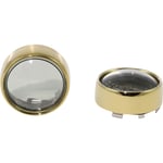 Blinkers custom dynamics - Blinkersglas probeam bullet rökfärgad guld bezel