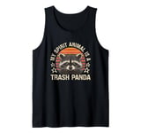 Funny Racoon - My Spirit Animal Is A Trash Panda Tank Top