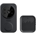 Dörrklocka kamera Trådlös dörrklocka WiFi utomhus HD-kamera Smart hemsäkerhetstelefon WIFI videodörrklocka Kamera IR Night Vision Video Intercom