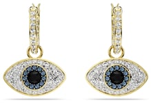 Swarovski 5692163 Symbolica Drop Earrings Evil Eye Blue and Jewellery