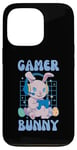 Coque pour iPhone 13 Pro Lapin de jeu de Pâques - Design de jeu de Pâques pour garçons et filles