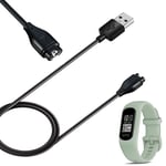 Portable Charger Charging Cord USB Cable Power Adapter For Garmin Vivosmart5